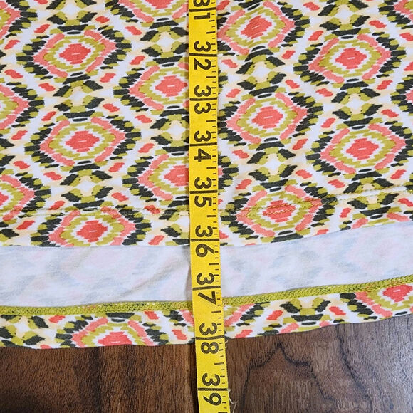 Prana Cali Safari Guava Racerback Built In Bra Activewear Dress size L - Picture 9 of 10